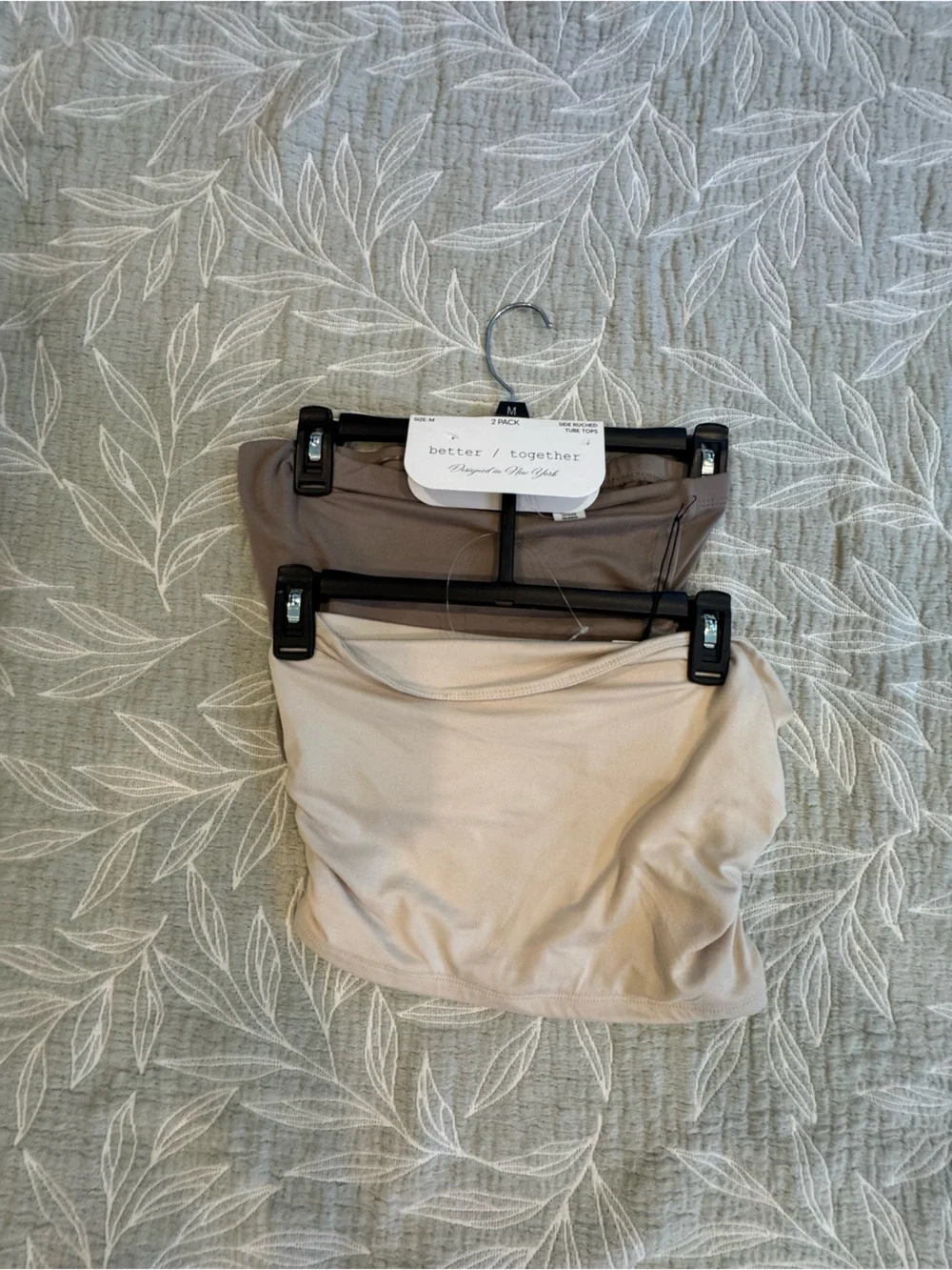 Better Together Women’s 2-Pack Seamless Bandeau - Taupe & Light Beige